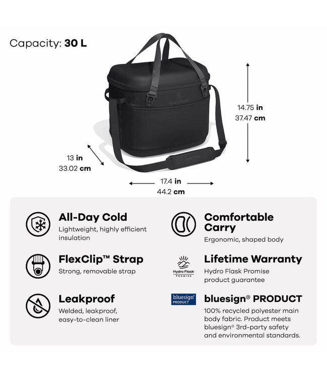 Hydro Flask Carryout Cooler 30L