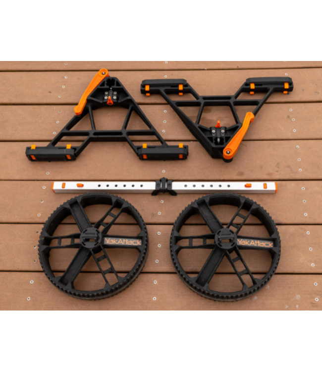 YakAttack TowNStow Bunkster Cart - Standard Wheels