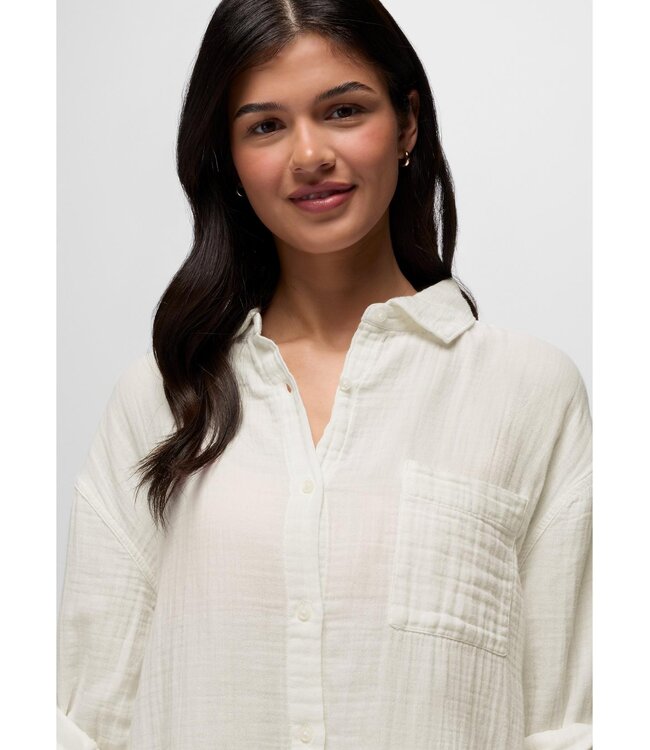 PrAna W's Hideaways Button Down Top