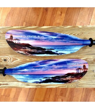 Werner Paddles Camano Kayak Centre 2 piece straight STD 220cm