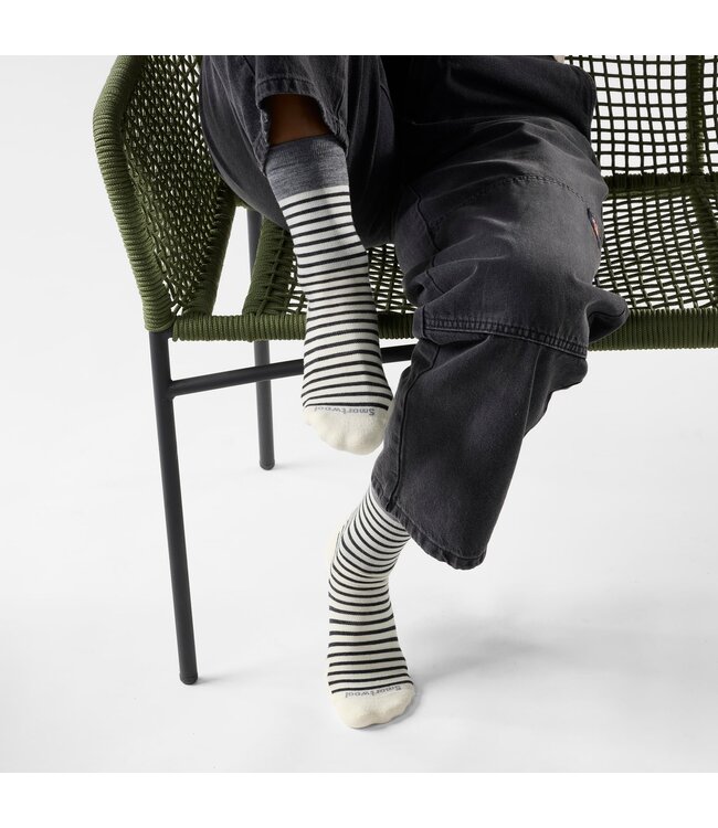 Smartwool W's Everyday Pin Stripe Crew Socks