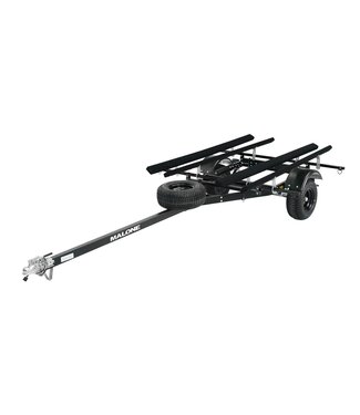 Malone MicroSport Off-Road LowBed 2 Kayak Trailer Pkg (2 Sets Bunks & Spare Tire)