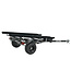 Malone MicroSport Off-Road LowBed 2 Kayak Trailer Pkg (2 Sets Bunks & Spare Tire)