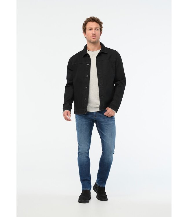 Duer M's Tech Fleece Denim Athletic Taper Pants