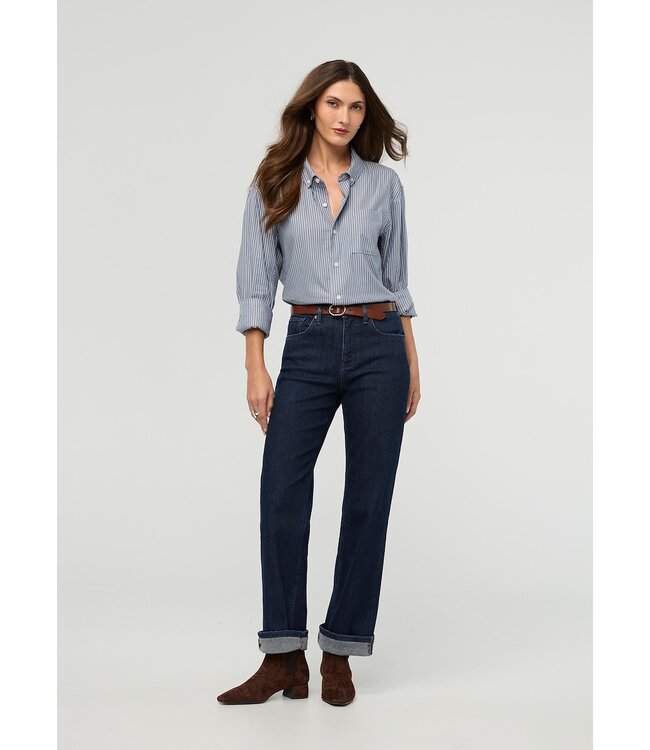 Duer W's Tech Fleece Denim High Rise Straight