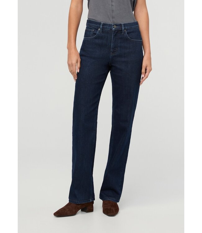 Duer W's Tech Fleece Denim High Rise Straight