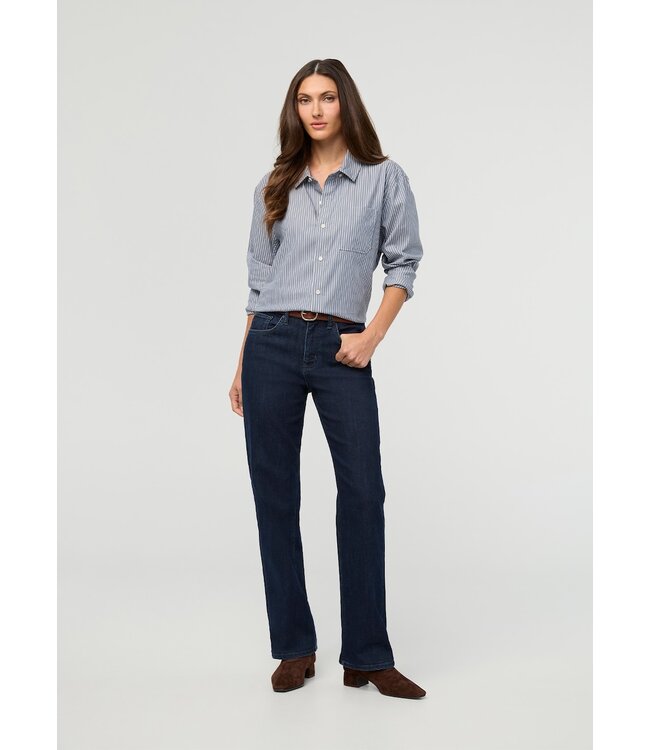 Duer W's Tech Fleece Denim High Rise Straight