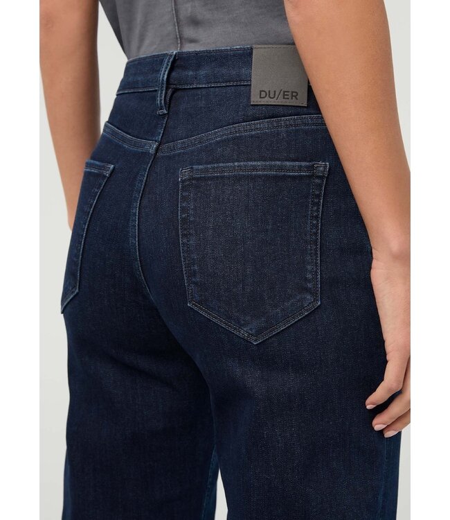Duer W's Tech Fleece Denim High Rise Straight