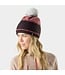 Smartwool Cable Knit Colorblock Pom Beanie