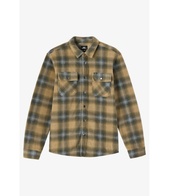 O'Neill M's Glacier Plaid Superfleece Shirt