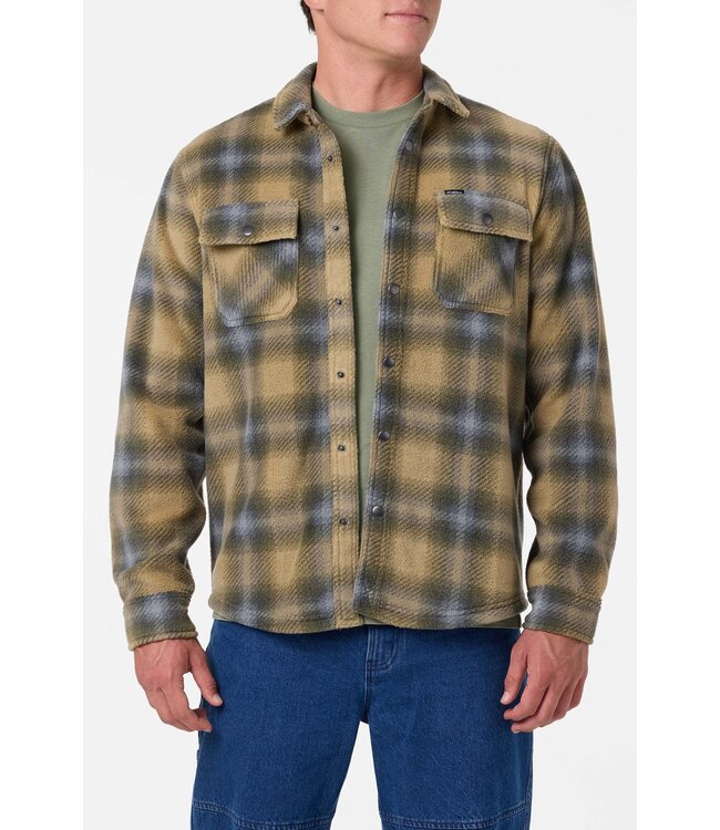O'Neill M's Glacier Plaid Superfleece Shirt