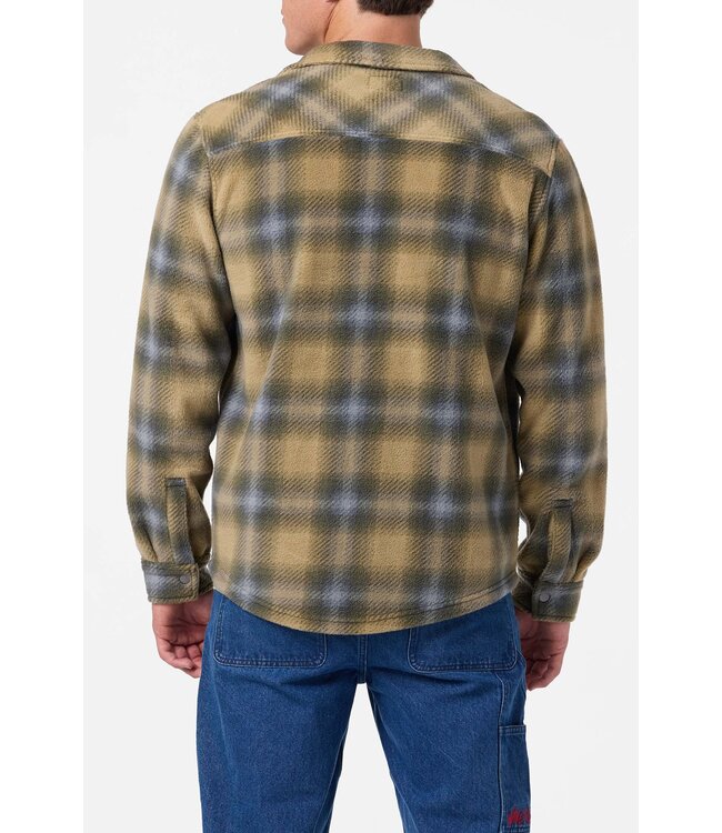 O'Neill M's Glacier Plaid Superfleece Shirt