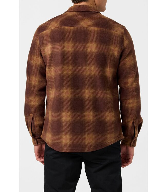 O'Neill M's Glacier Plaid Superfleece Shirt
