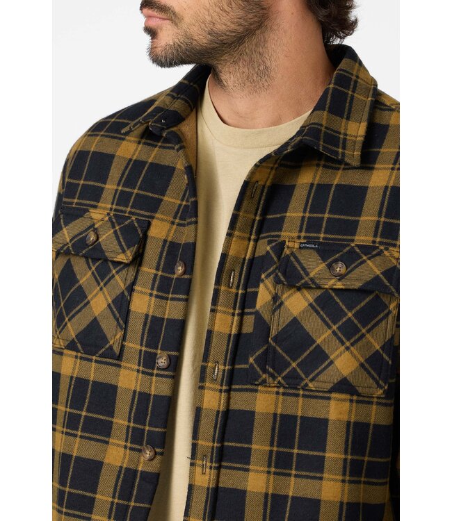 O'Neill M's Trvlr Micro High Pile Lined Flannel