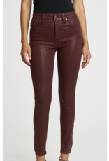 Pistola PISTOLA:: ALINE HIGH RISE SKINNY-COATED SANGRIA