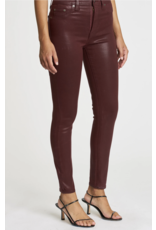 Pistola PISTOLA:: ALINE HIGH RISE SKINNY-COATED SANGRIA