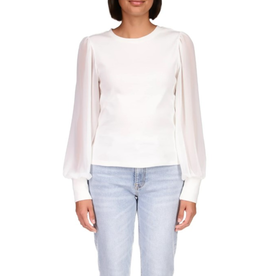 SANCTUARY:: GEORGETTE SLEEVE TOP