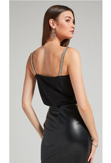 Generation Love GENERATION LOVE:: ANNIE CRYSTAL STRAP CAMI