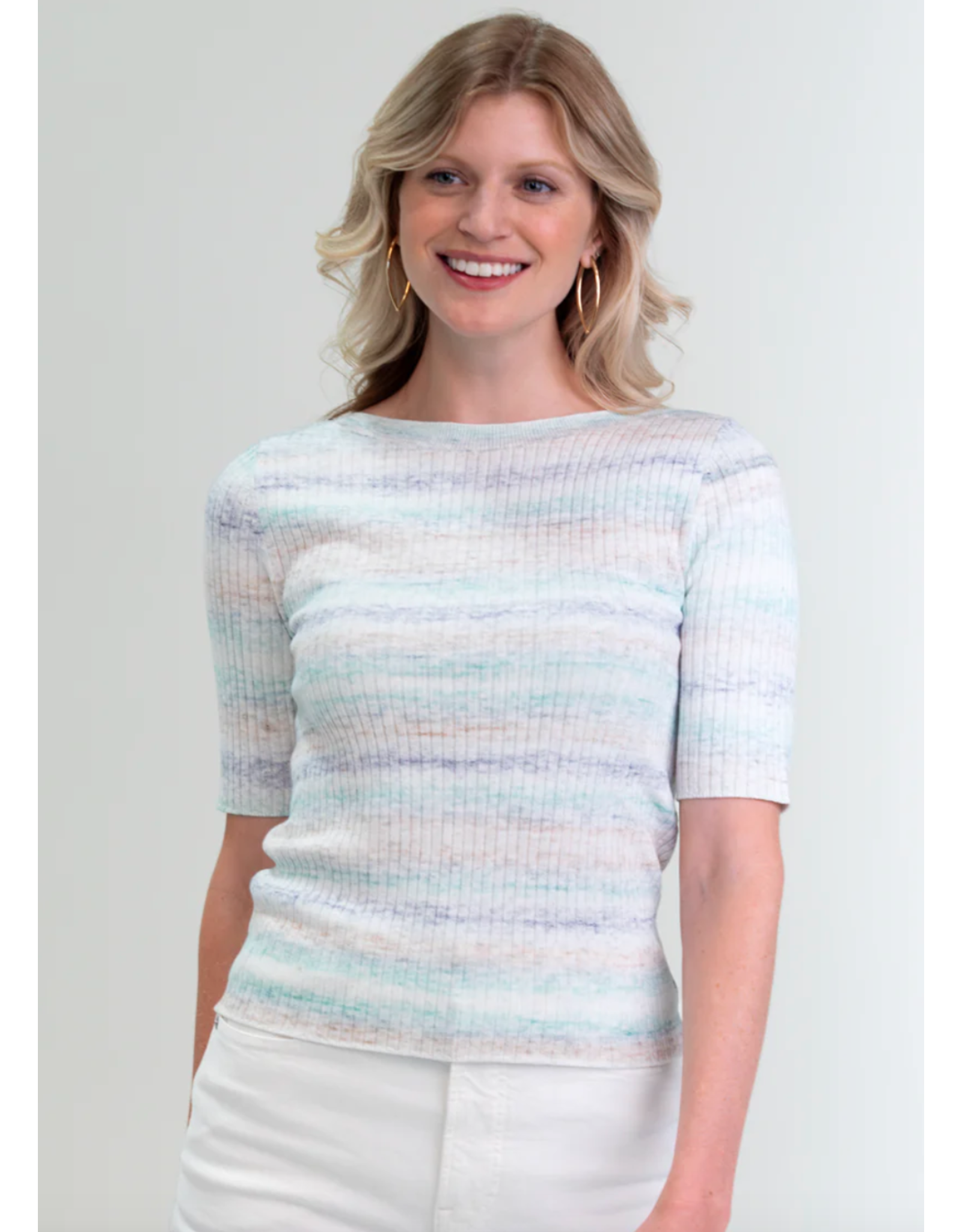 Margaret O'Leary MARGARET OLEARY:: OMBRE RIB TEE
