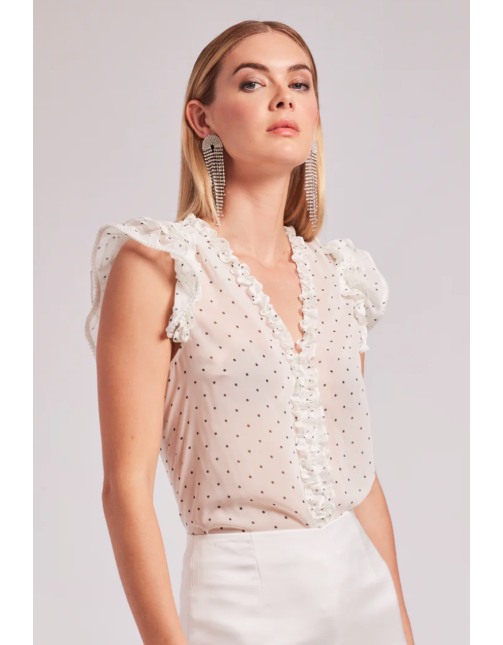 Generation Love GENERATION LOVE:: SEANA POLKA DOT TOP