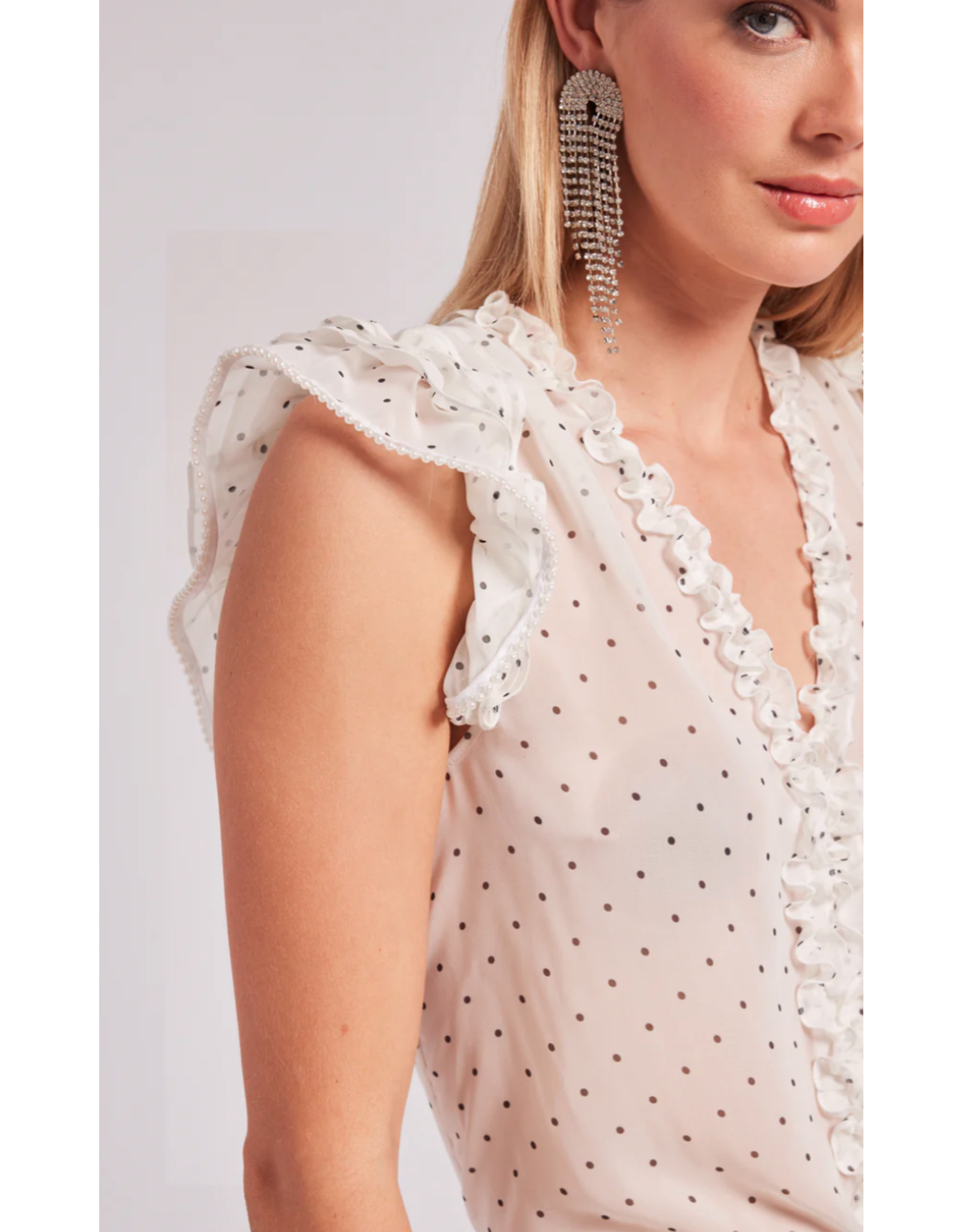Generation Love GENERATION LOVE:: SEANA POLKA DOT TOP