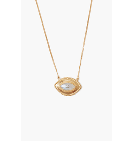 CHAN LUU CHAN LUU:: MARIYA EVIL EYE NECKLACE