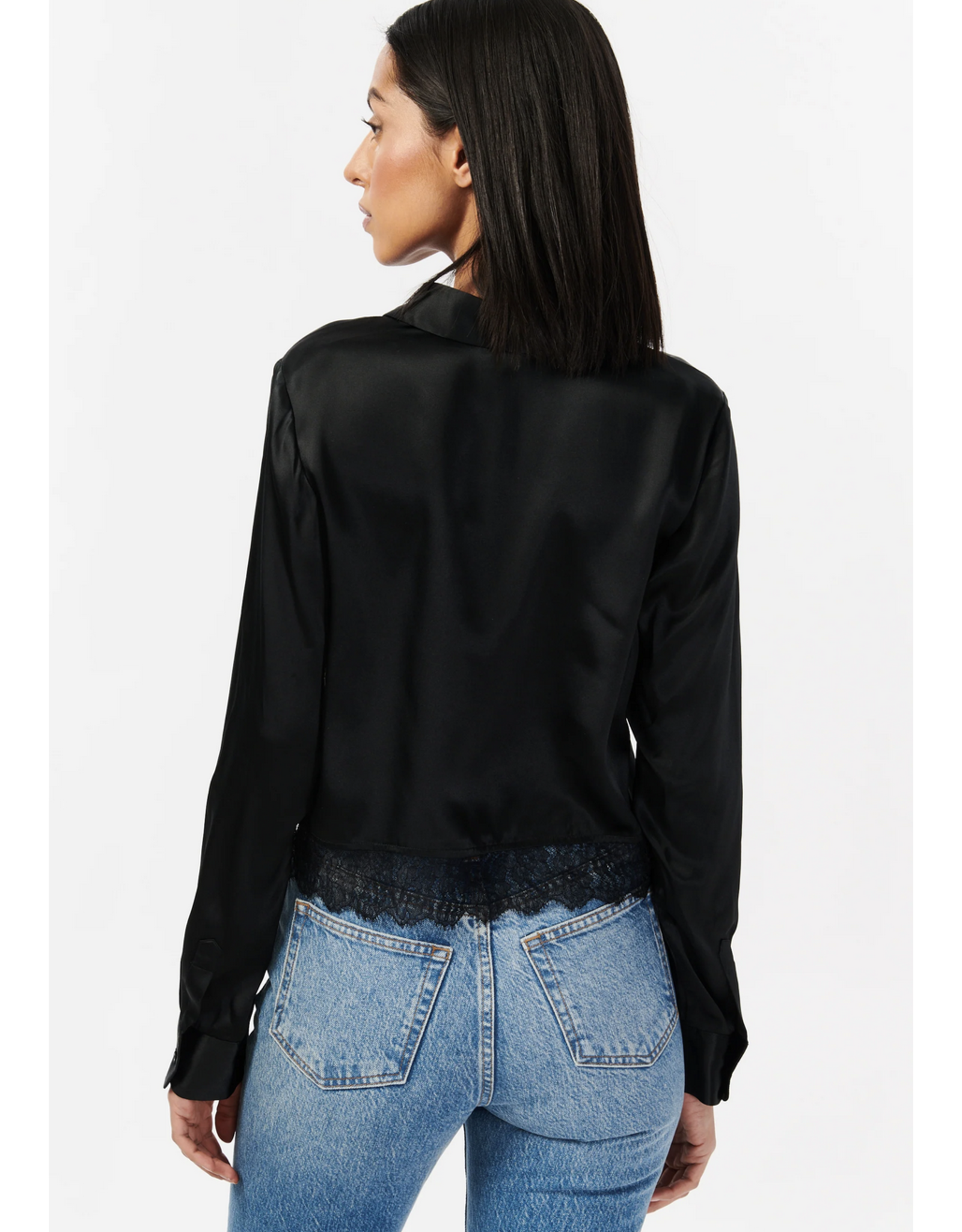 CAMI NYC CAMI NYC:: RENNIE CROPPED BLOUSE