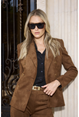 Generation Love GENERATION LOVE:: ARIELLE VEGAN SUEDE BLAZER