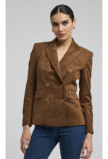 Generation Love GENERATION LOVE:: ARIELLE VEGAN SUEDE BLAZER