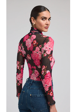 Generation Love GENERATION LOVE:: TYLA FLORAL MESH TOP