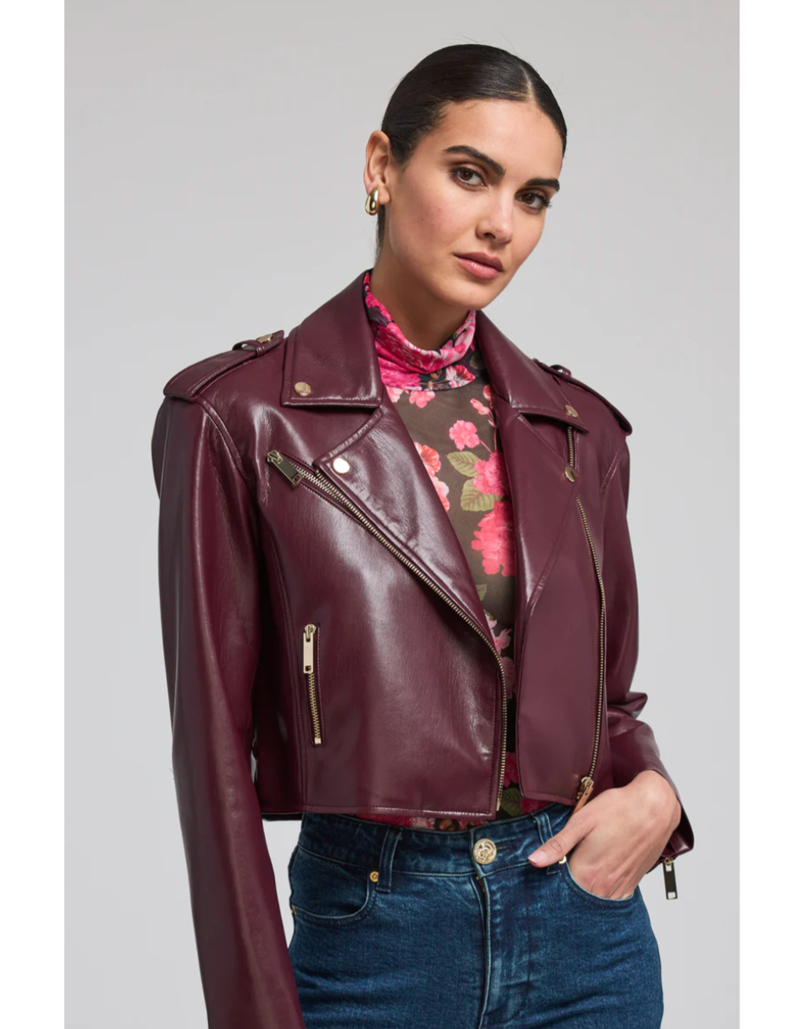 Generation Love GENERATION LOVE:: COSITA VEGAN LEATHER MOTO JACKET