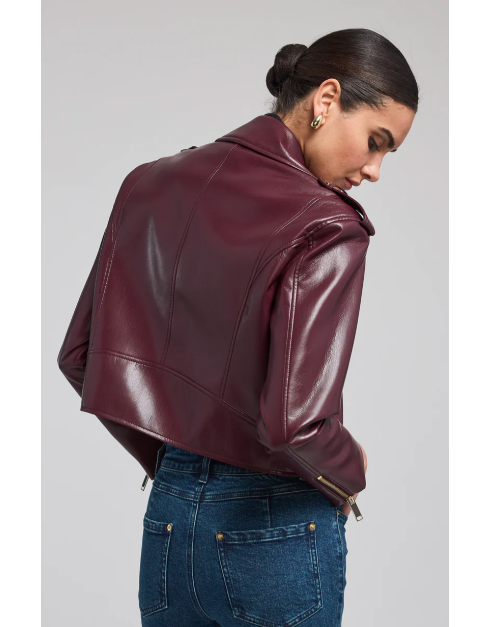 Generation Love GENERATION LOVE:: COSITA VEGAN LEATHER MOTO JACKET