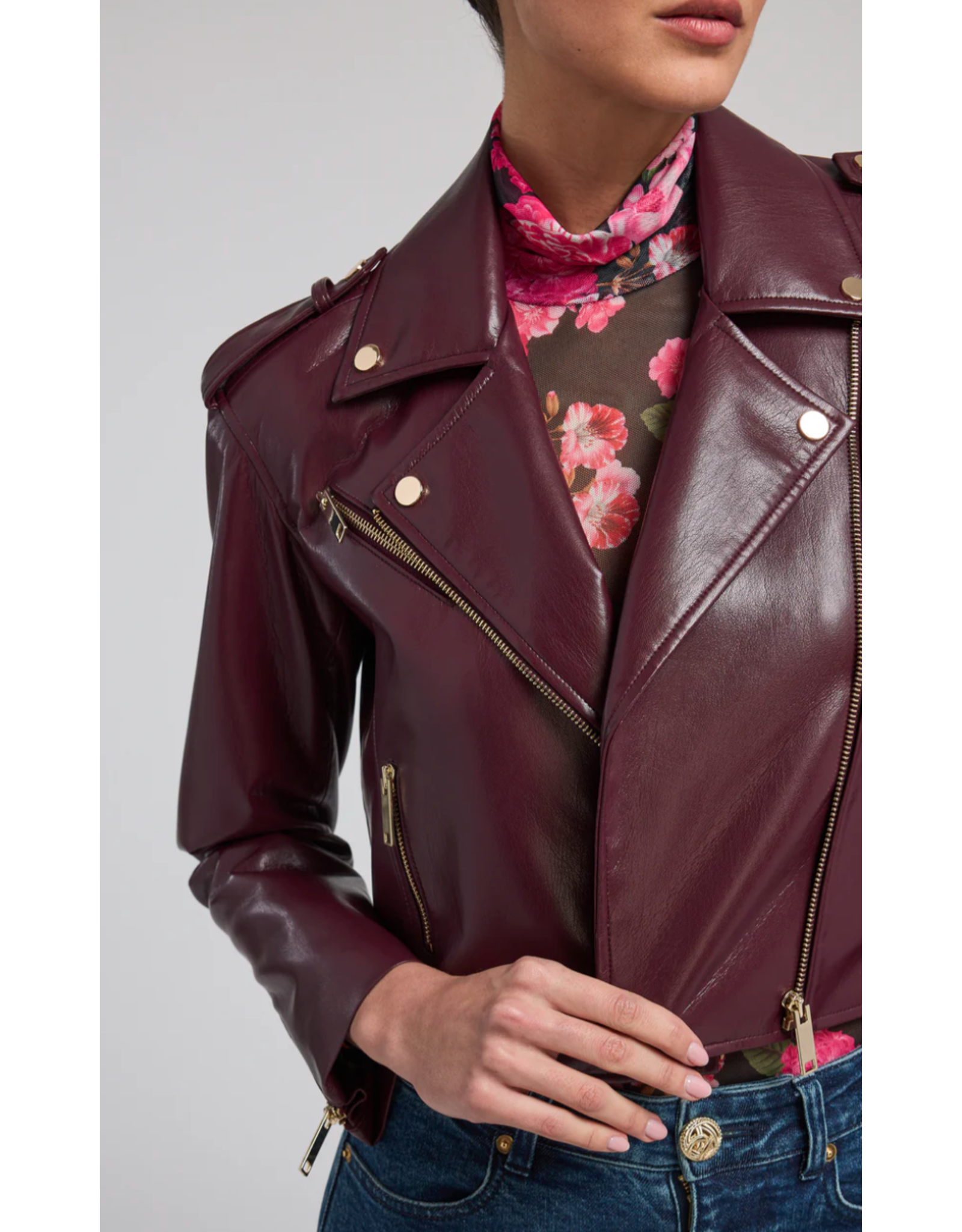 Generation Love GENERATION LOVE:: COSITA VEGAN LEATHER MOTO JACKET