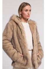 Generation Love GENERATION LOVE:: DELLA FAUX FUR HOOD JACKET