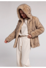 Generation Love GENERATION LOVE:: DELLA FAUX FUR HOOD JACKET