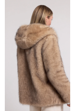 Generation Love GENERATION LOVE:: DELLA FAUX FUR HOOD JACKET