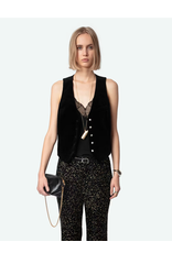 Zadig & Voltaire ZADIG & VOLTAIRE:: VELVET EMAUX VEST