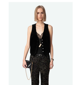 Zadig & Voltaire ZADIG & VOLTAIRE:: VELVET EMAUX VEST