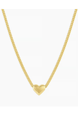 Gorjana GORJANA:: LOU HELIUM HEART NECKLACE Gorjana GORJANA:: LOU HELIUM HEART NECKLACE