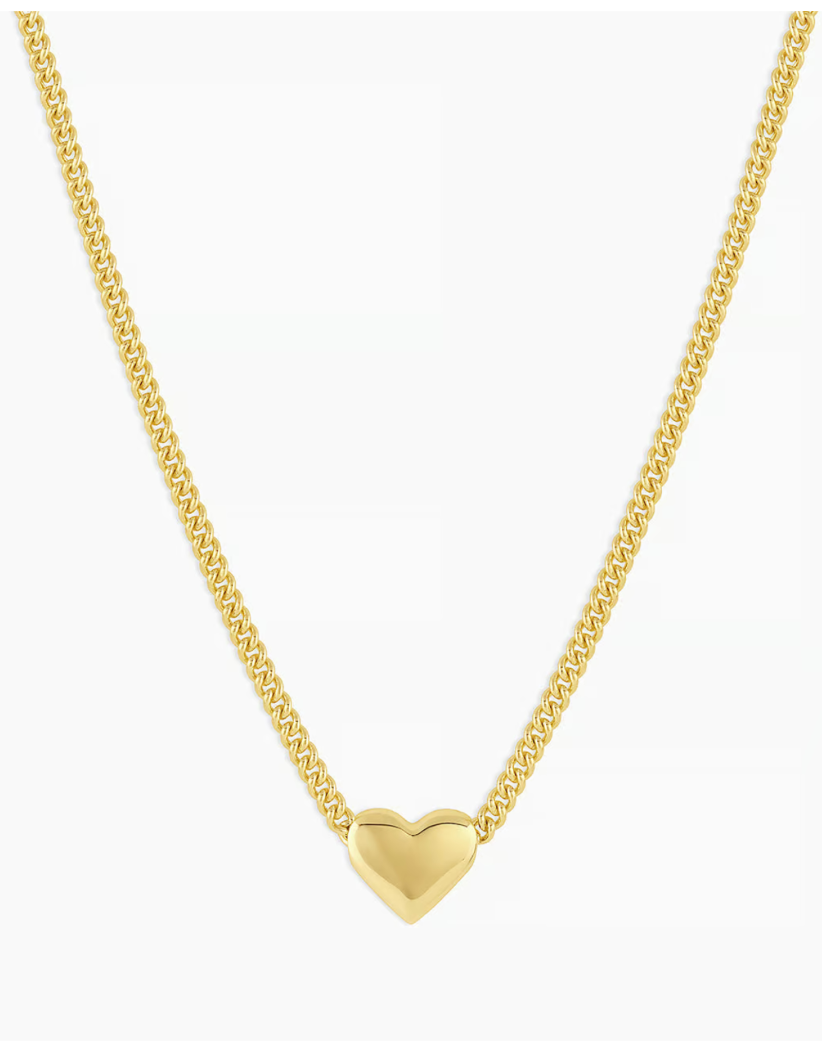 Gorjana GORJANA:: LOU HELIUM HEART NECKLACE