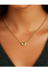 Gorjana GORJANA:: LOU HELIUM HEART NECKLACE Gorjana GORJANA:: LOU HELIUM HEART NECKLACE