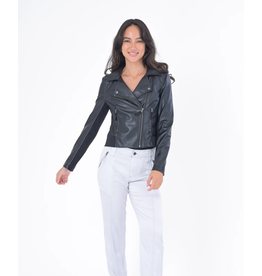 Marrakech MARRAKECH:: HAVEN VEGAN LEATHER MOTO JACKET