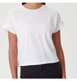 GOLDIE GOLDIE:: SIGNATURE SLUB PUFF AND RUFFLE SLEEVE TEE