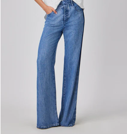 BELLA DAHL BELLA DAHL:: ANYA SIDE TACKED RELEASED JEAN