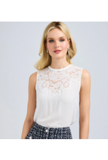 Generation Love GENERATION LOVE:: LAURIE LACE COMBO TANK
