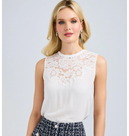 Generation Love GENERATION LOVE:: LAURIE LACE COMBO TANK (2 COLORS)