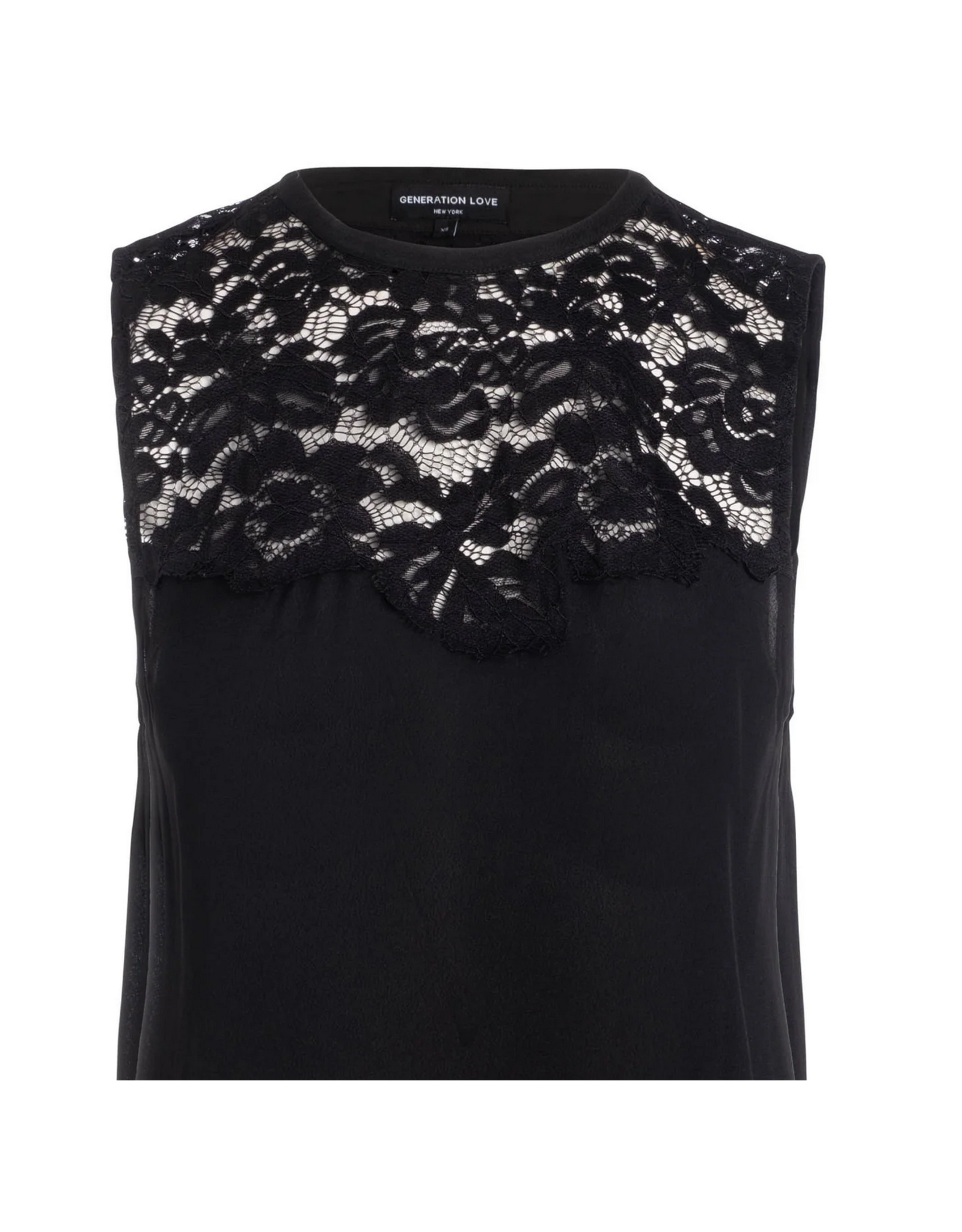 Generation Love GENERATION LOVE:: LAURIE LACE COMBO TANK