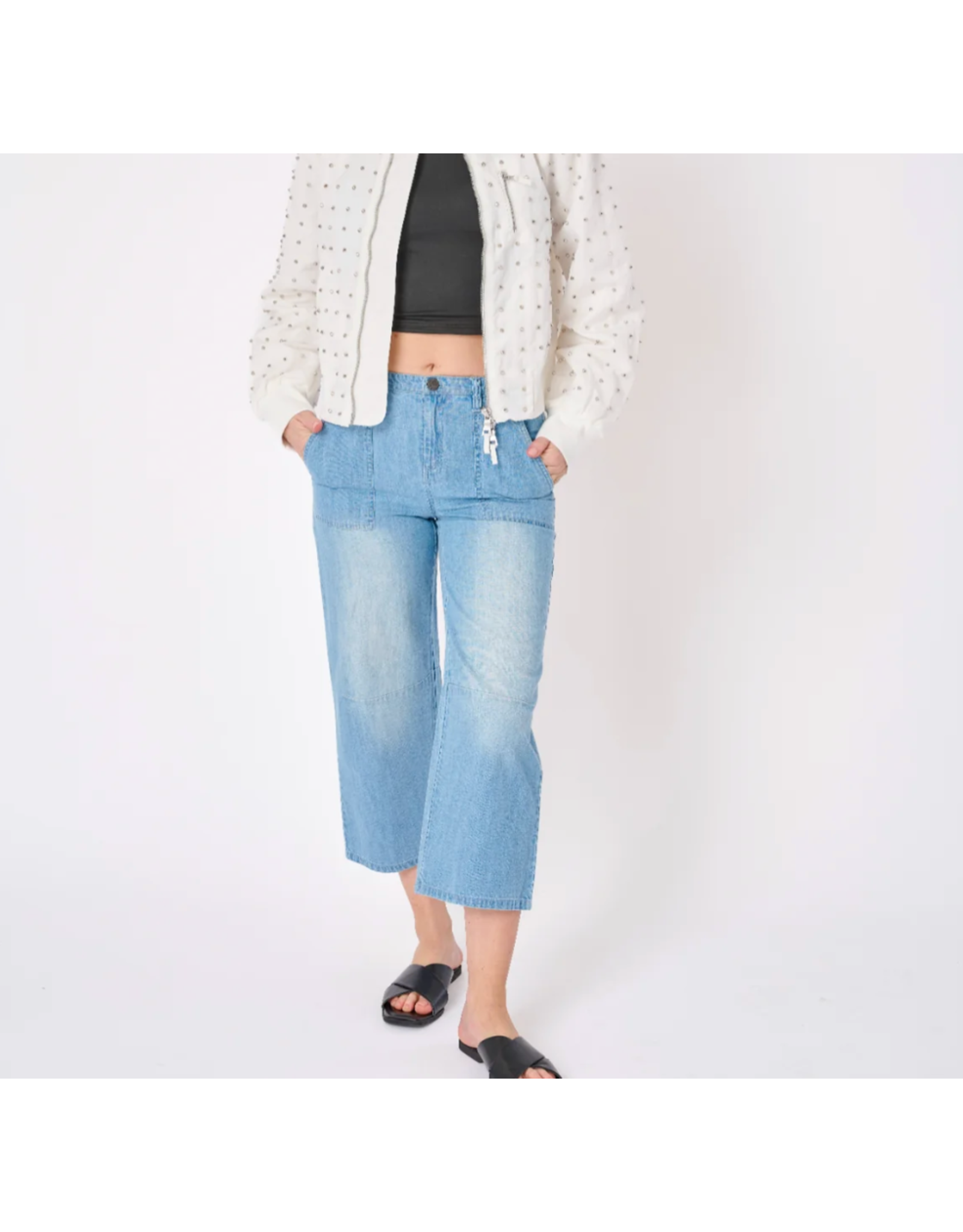 Marrakech MARRAKECH:: JAVA DENIM BARREL LEG PANT