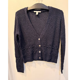 AUTUMN CASHMERE AUTUMN CASHMERE:: POINTELLE CARDIGAN