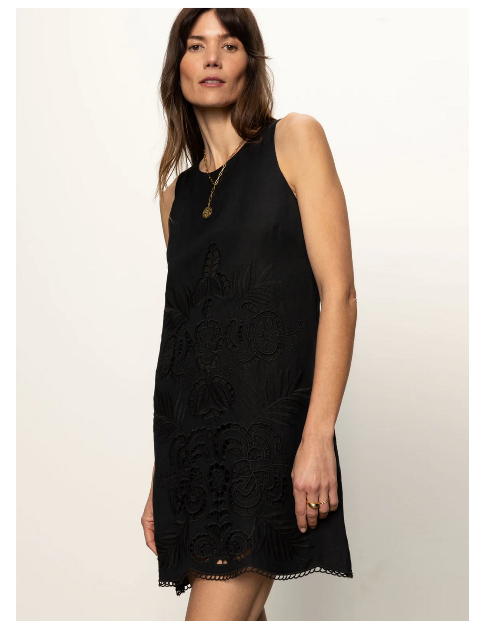 SANCTUARY:: EMBROIDERED BLOOMS DRESS